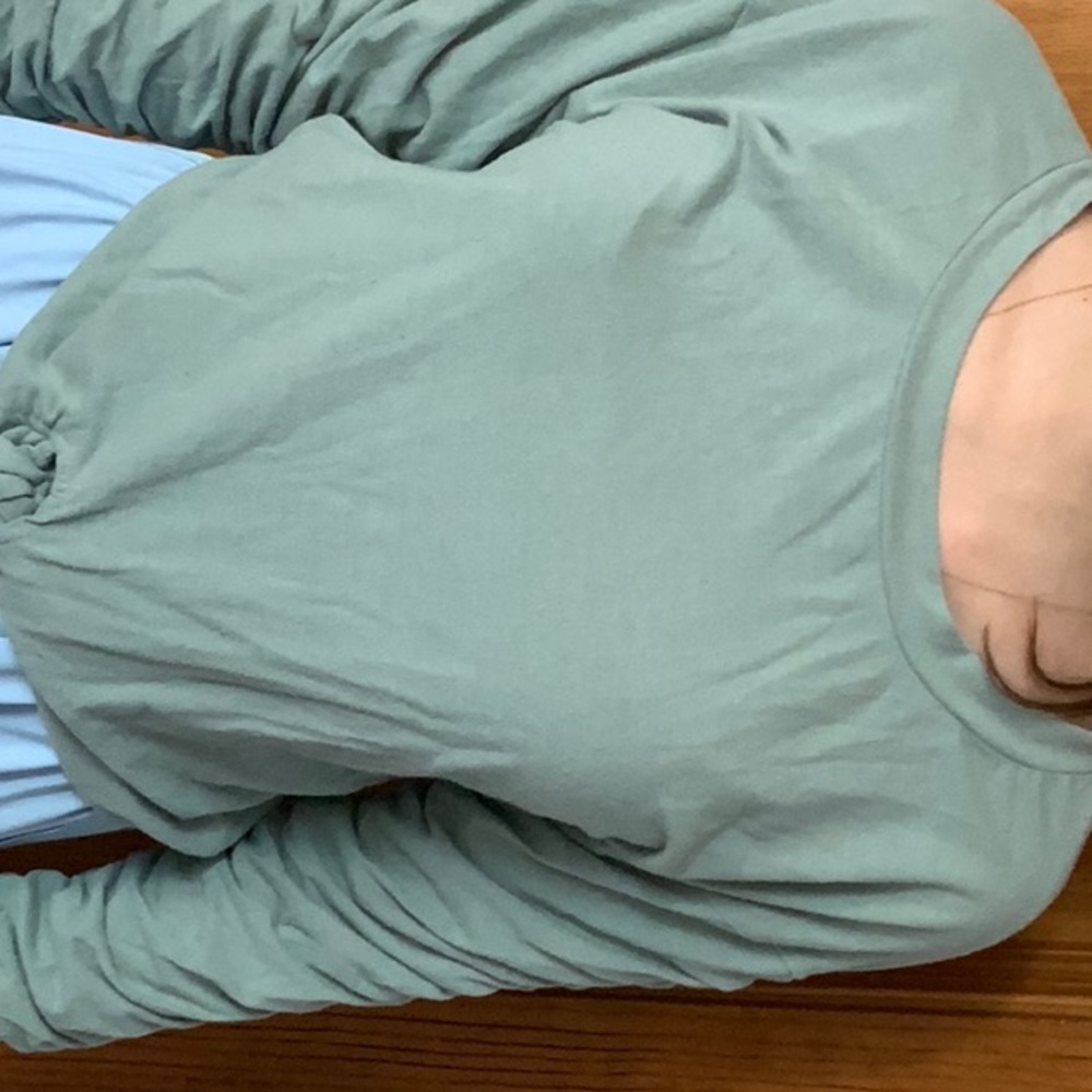 Green shirt